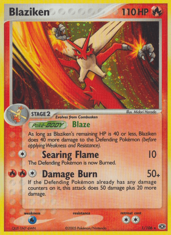 Blaziken — Emerald #1
