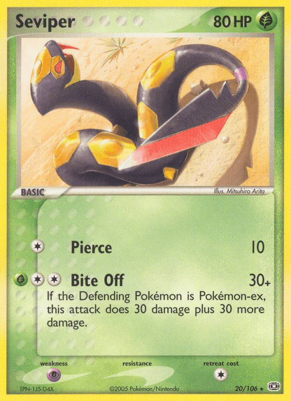Seviper — Emerald #20