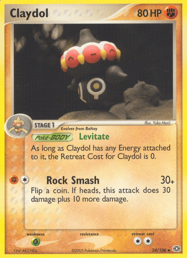 Claydol — Emerald #24