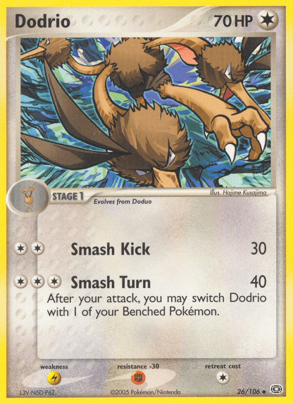 Dodrio — Emerald #26