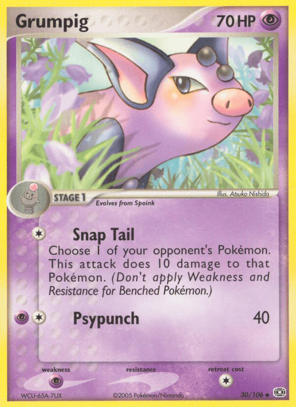 Grumpig — Emerald #30