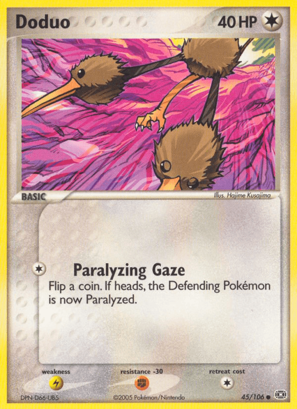 Doduo — Emerald #45