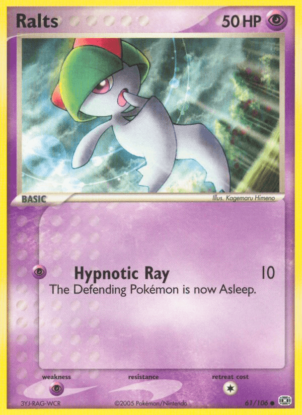 Ralts — Emerald #61