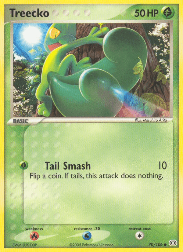 Treecko — Emerald #70