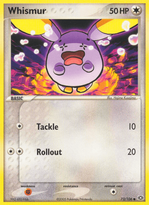 Whismur — Emerald #73