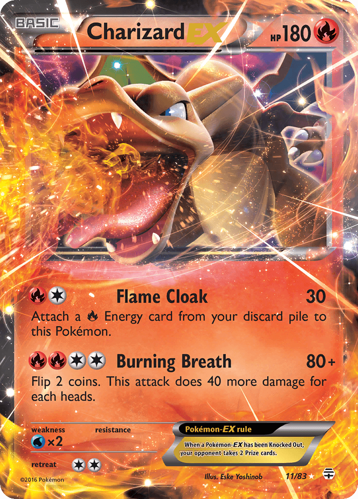Charizard-EX — Generations #11