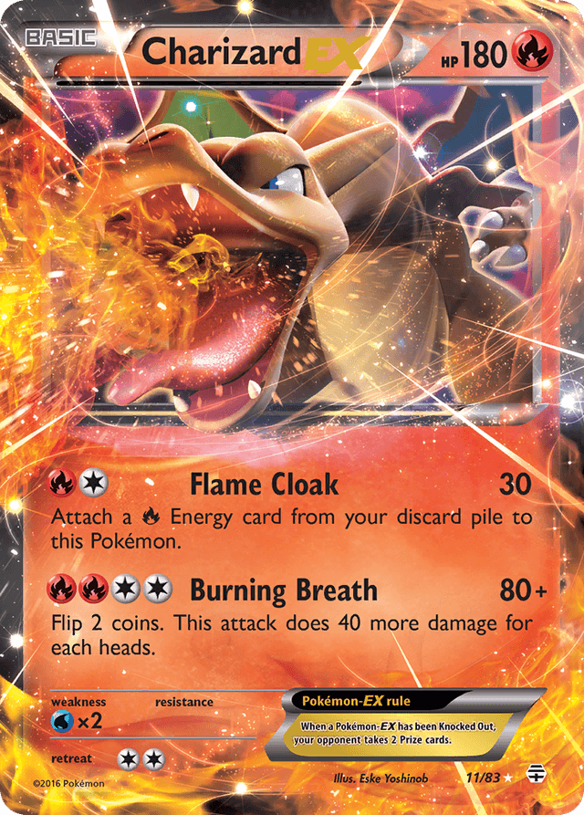 Charizard-EX — Generations #11