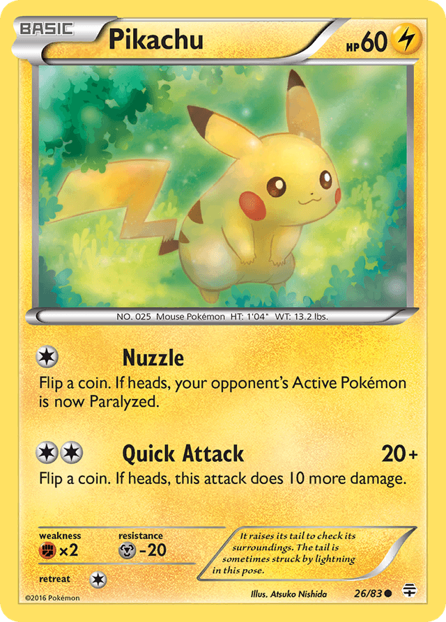 Pikachu — Generations #26