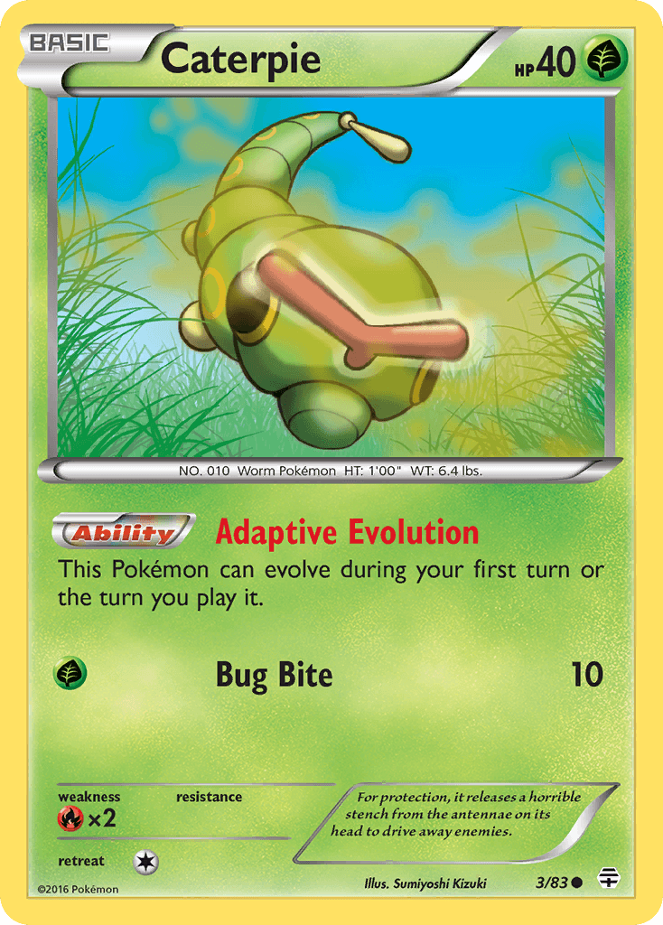 Caterpie — Generations #3