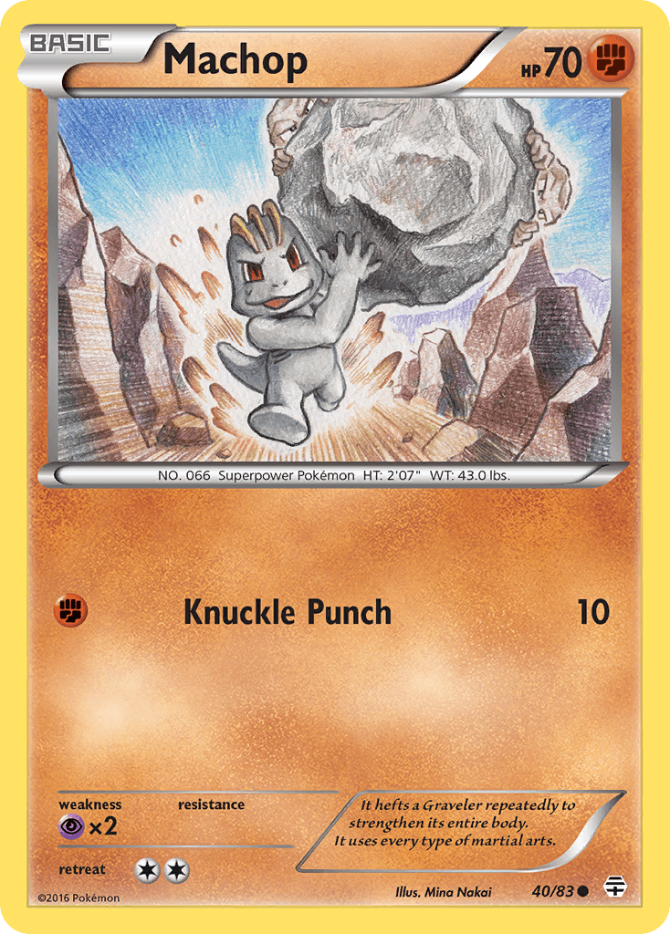 Machop — Generations #40