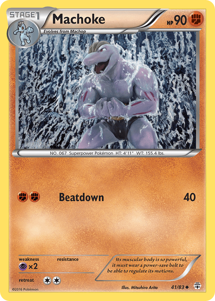 Machoke — Generations #41