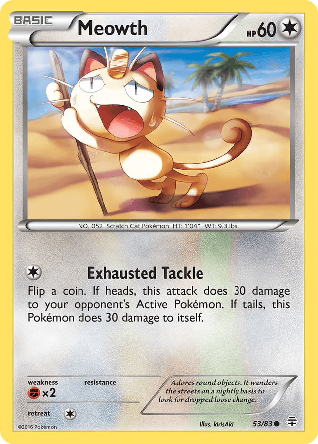 Meowth — Generations #53