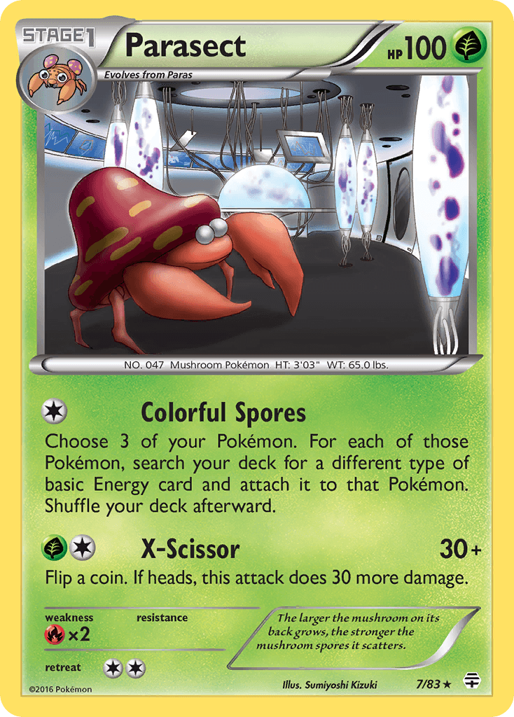 Parasect — Generations #7