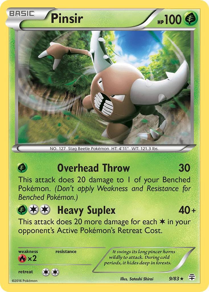 Pinsir — Generations #9