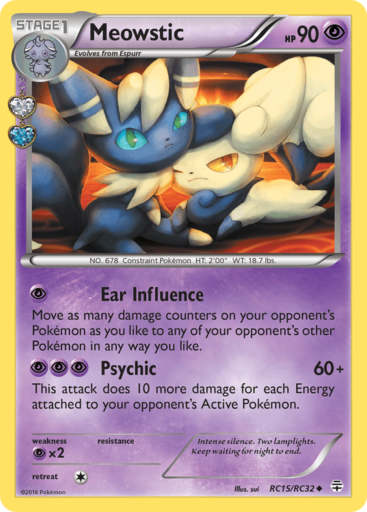 Meowstic — Generations #RC15