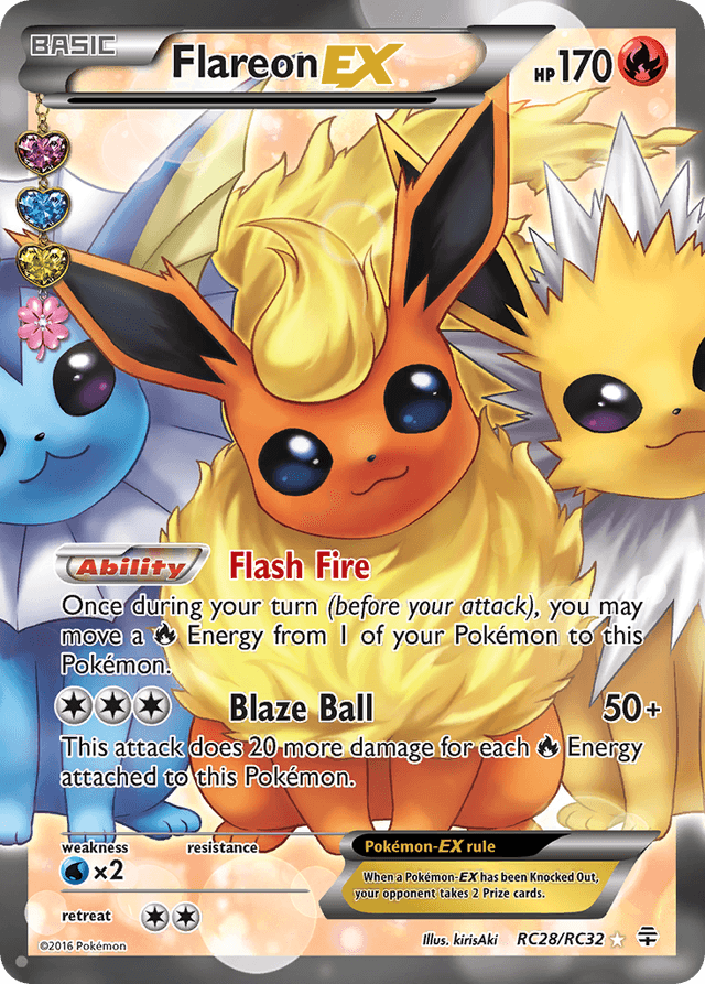 Flareon-EX — Generations #RC28