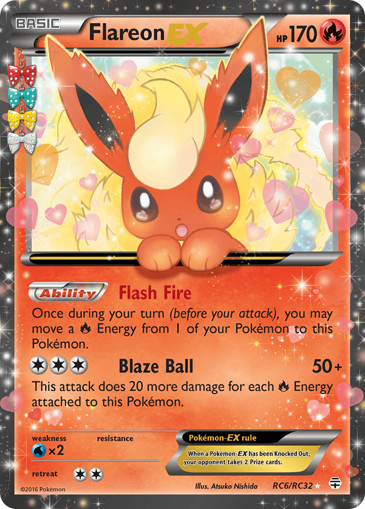Flareon-EX — Generations #RC6