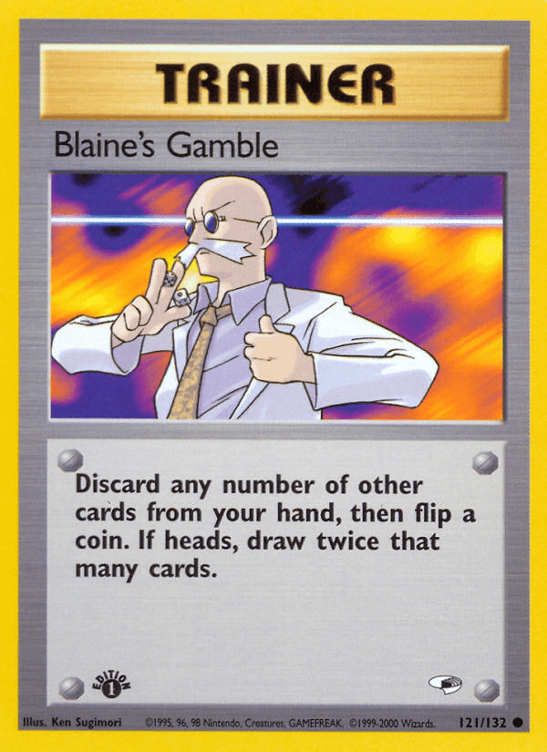 Blaine's Gamble — Gym Heroes #121