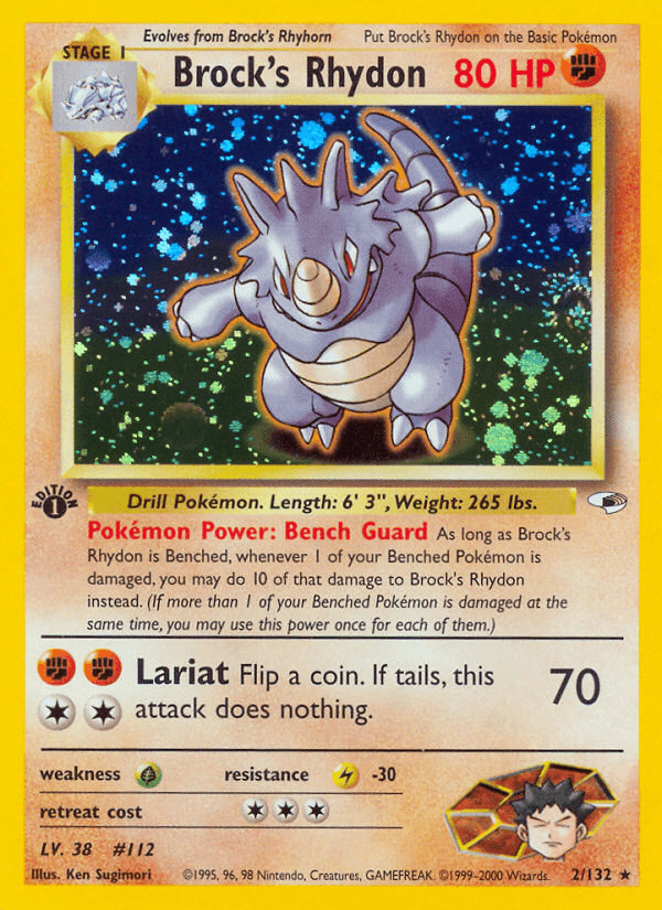 Brock's Rhydon — Gym Heroes #2