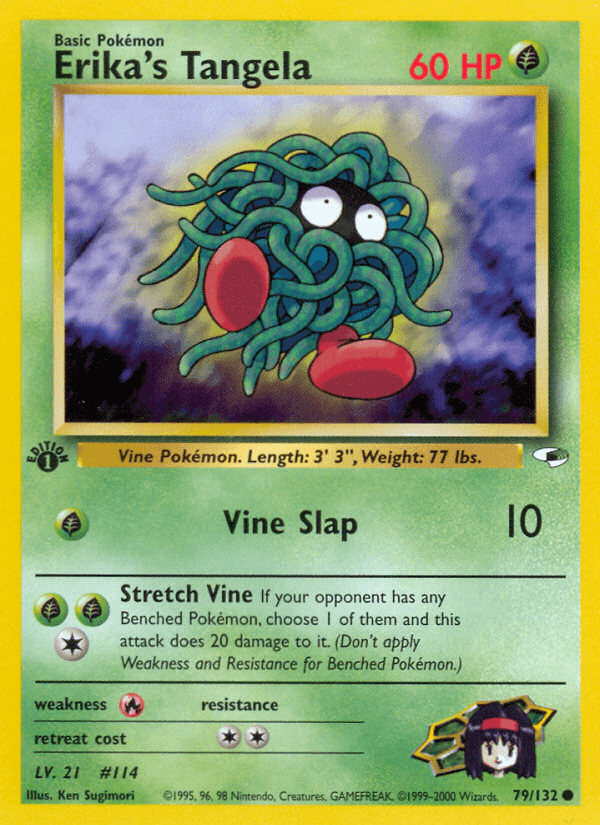 Erika's Tangela — Gym Heroes #79