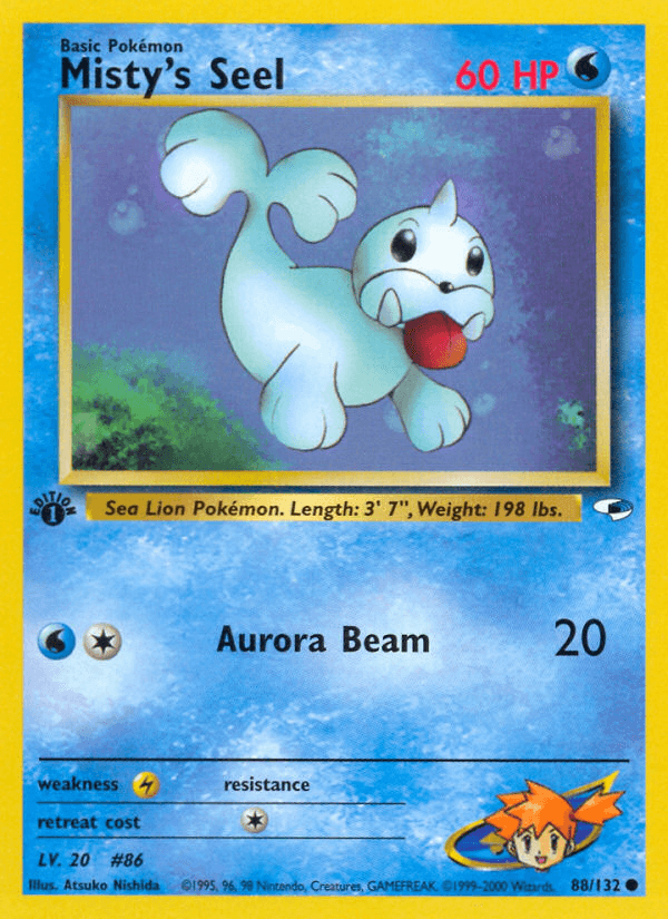 Misty's Seel — Gym Heroes #88