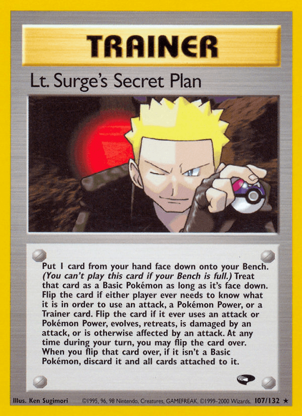 Lt. Surge's Secret Plan — Gym Challenge #107