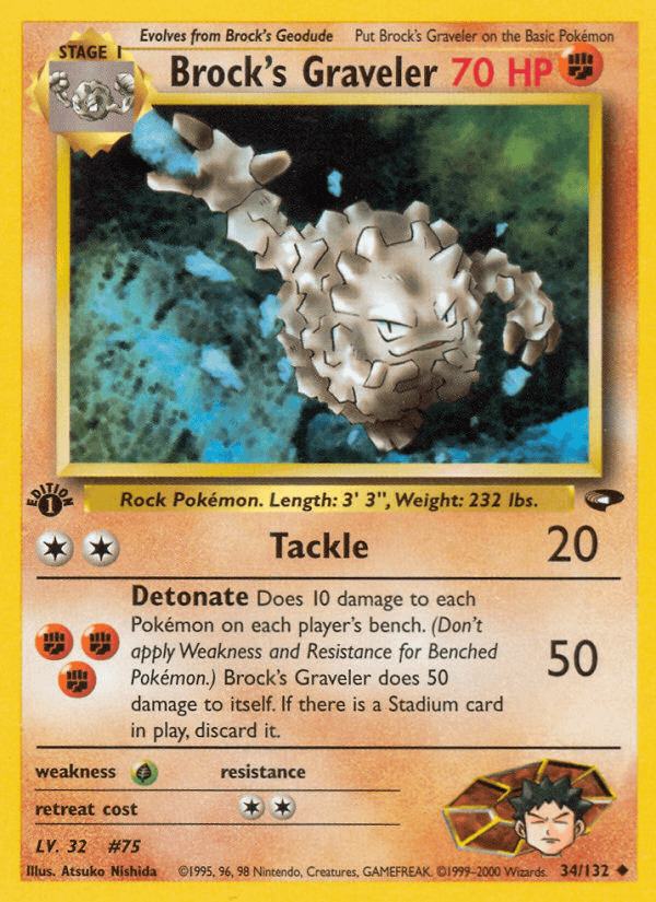 Brock's Graveler — Gym Challenge #34