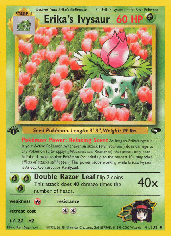 Erika's Ivysaur — Gym Challenge #41