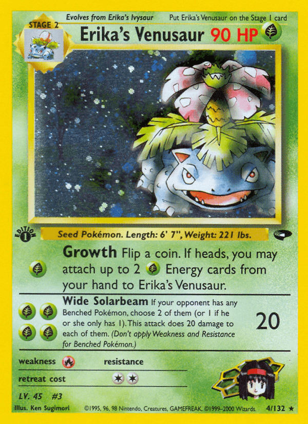 Erika's Venusaur — Gym Challenge #4