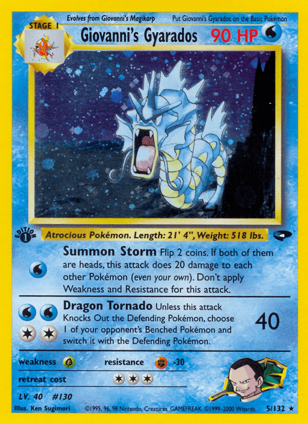 Giovanni's Gyarados — Gym Challenge #5