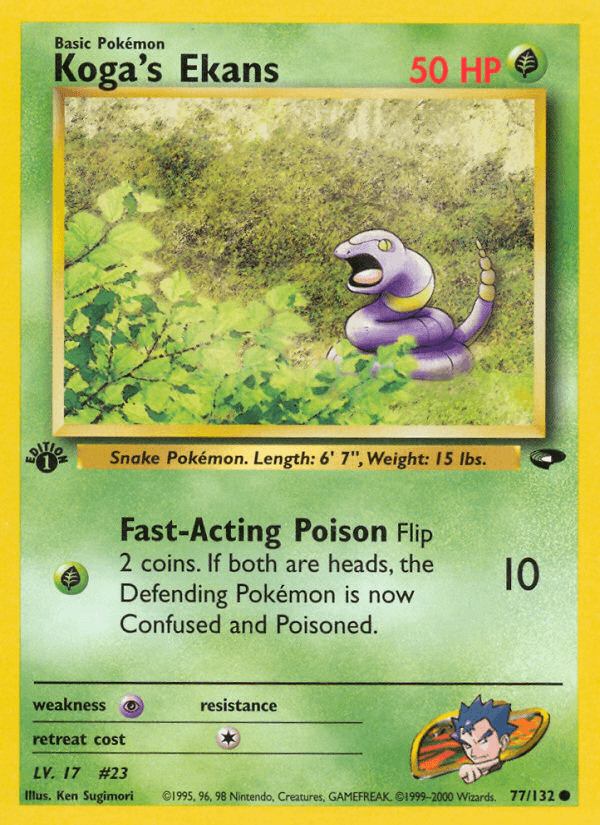 Koga's Ekans — Gym Challenge #77