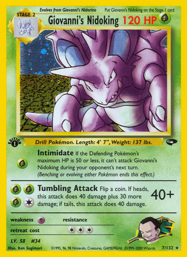 Giovanni's Nidoking — Gym Challenge #7