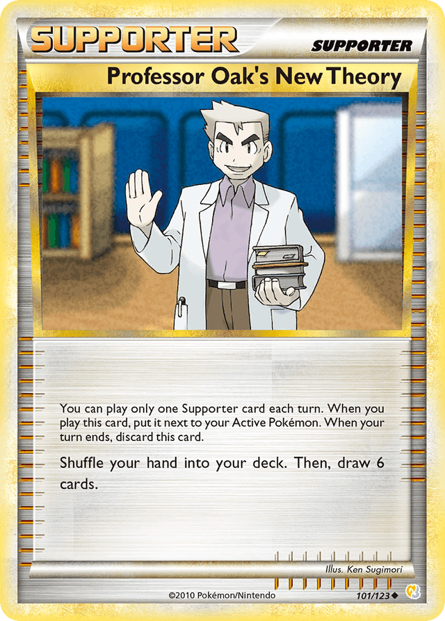 Professor Oak's New Theory — HeartGold & SoulSilver #101