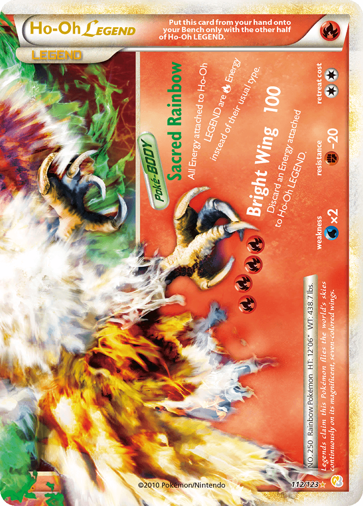 Ho-Oh LEGEND — HeartGold & SoulSilver #112