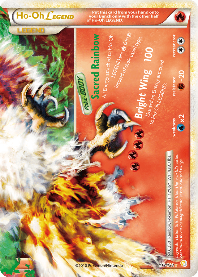 Ho-Oh LEGEND — HeartGold & SoulSilver #112