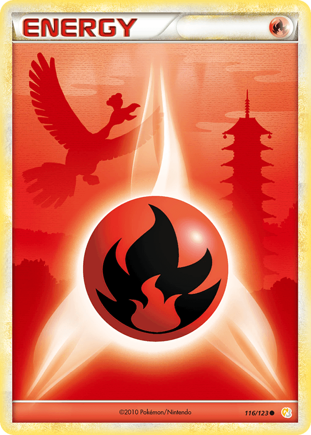 Fire Energy — HeartGold & SoulSilver #116