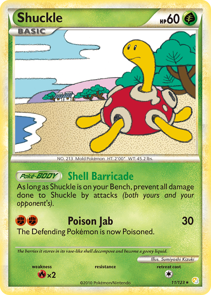 Shuckle — HeartGold & SoulSilver #11