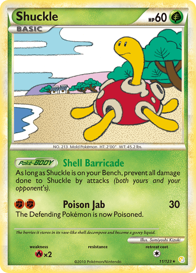 Shuckle — HeartGold & SoulSilver #11