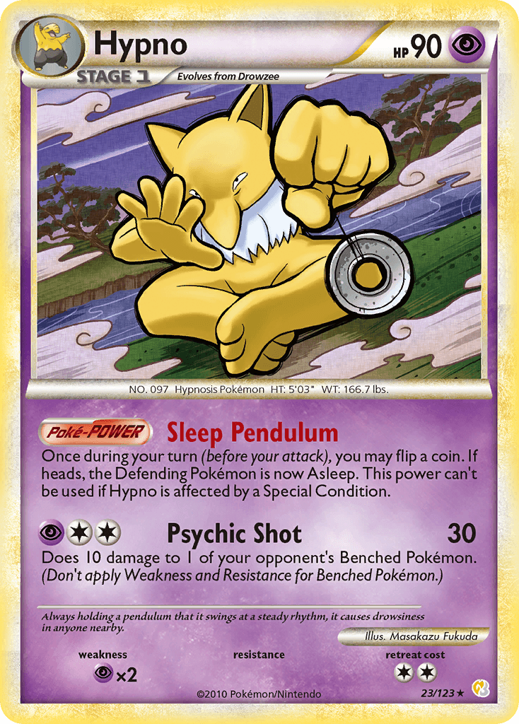 Hypno — HeartGold & SoulSilver #23