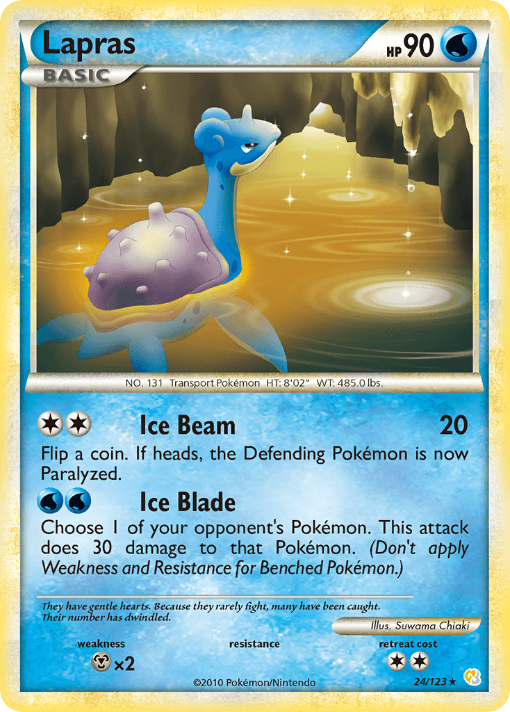 Lapras — HeartGold & SoulSilver #24