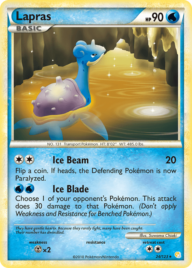 Lapras — HeartGold & SoulSilver #24