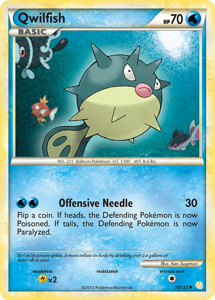 Qwilfish — HeartGold & SoulSilver #50