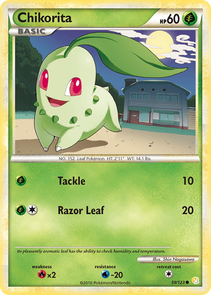 Chikorita — HeartGold & SoulSilver #59