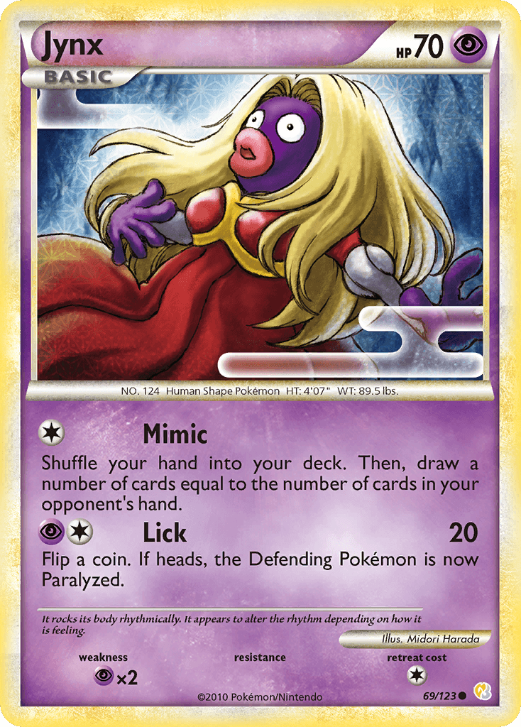 Jynx — HeartGold & SoulSilver #69