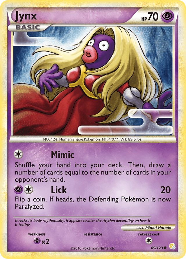 Jynx — HeartGold & SoulSilver #69