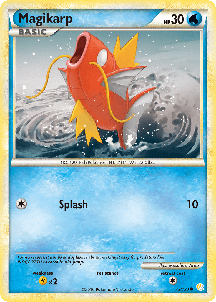 Magikarp — HeartGold & SoulSilver #72