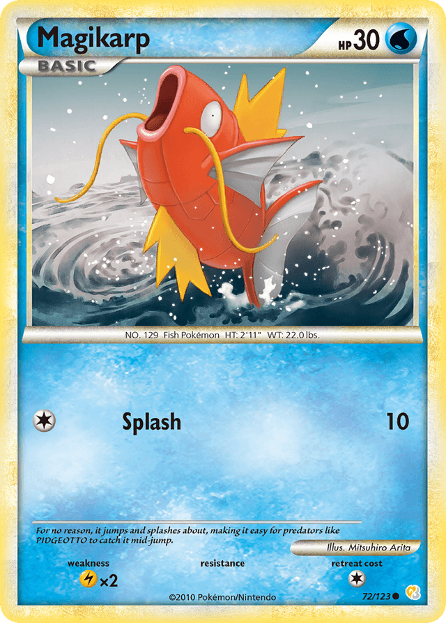 Magikarp — HeartGold & SoulSilver #72