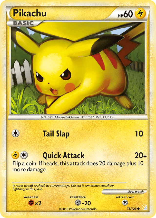 Pikachu — HeartGold & SoulSilver #78
