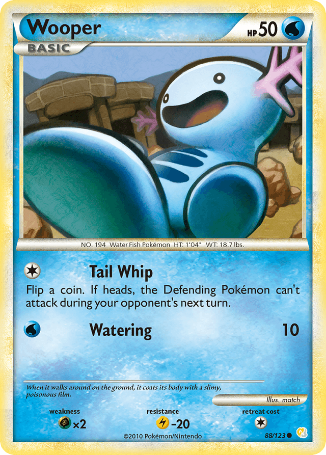 Wooper — HeartGold & SoulSilver #88
