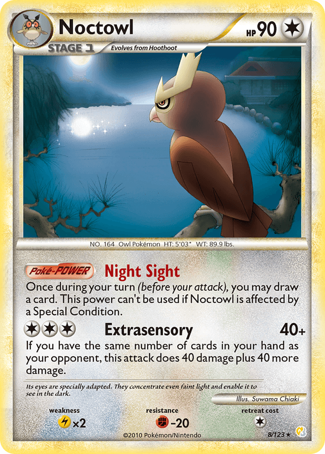 Noctowl — HeartGold & SoulSilver #8